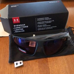 UA Strive Sunglasses - Satin Black - Golf Tuned
